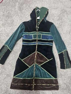 Forest Green Cozy Cotton Jacket